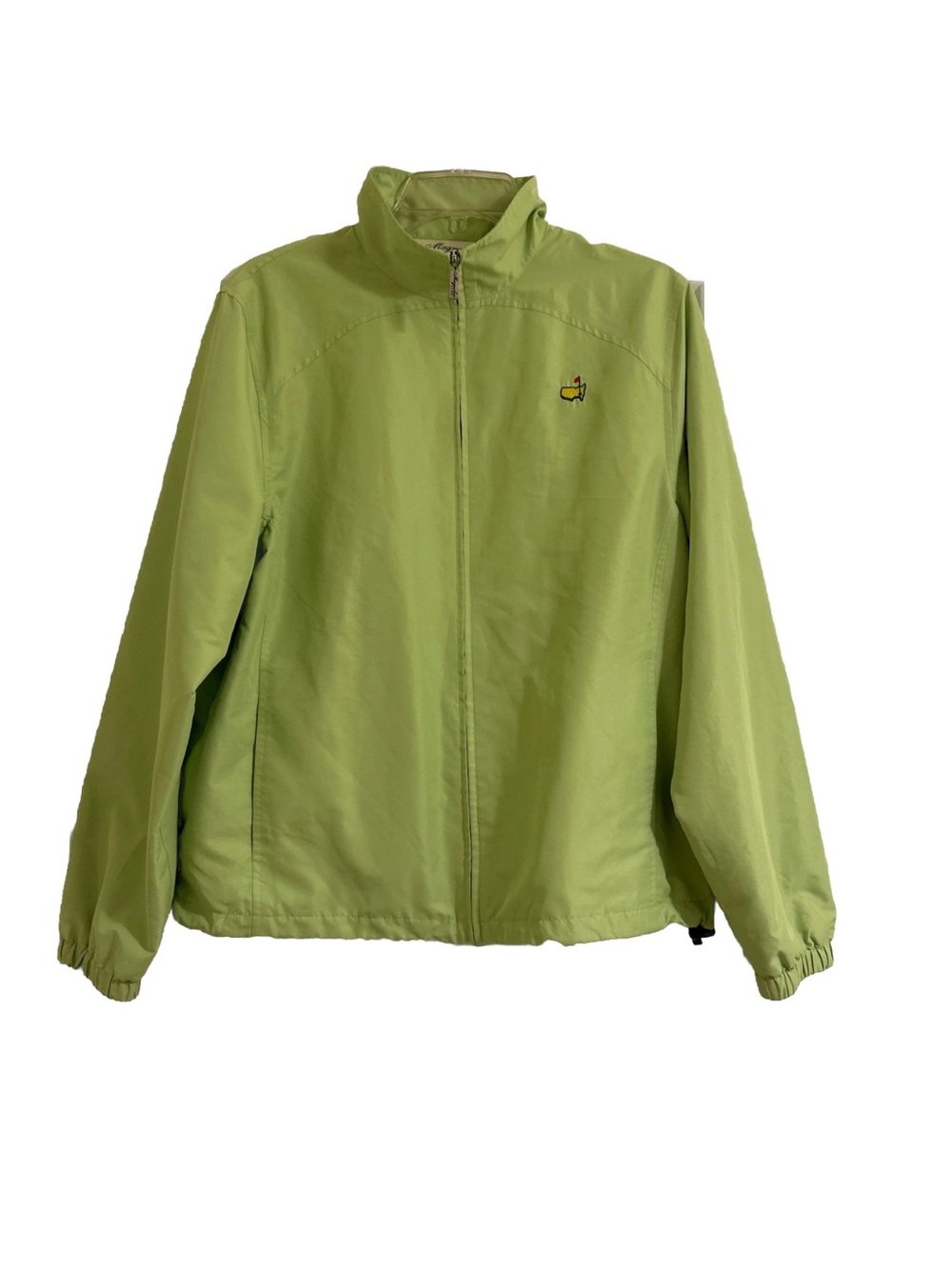Magnolia Lane Master Golf Green Jacket Women’s Full Zip Mesh Size Medium Preppy